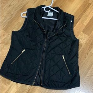 Old Navy black vest